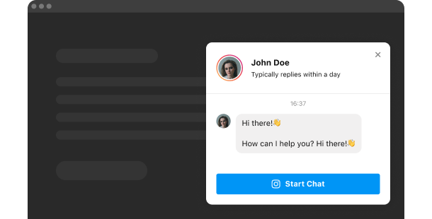 Instagram Chat