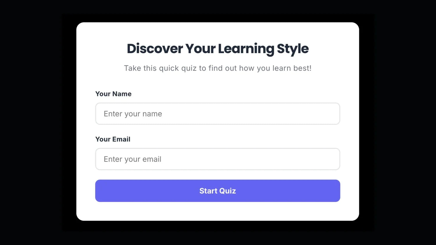 Interactive Quiz – Squarespace Marketing & Conversion on SquareLocator