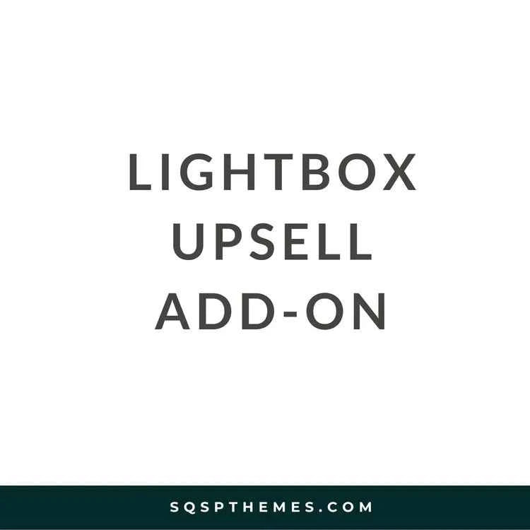 Lightbox Anything Plugin Upsell Add-On