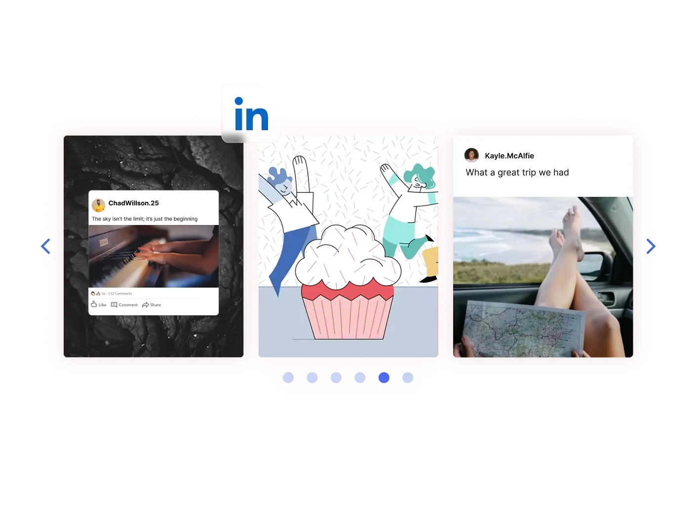 LinkedIn Feed Carousel