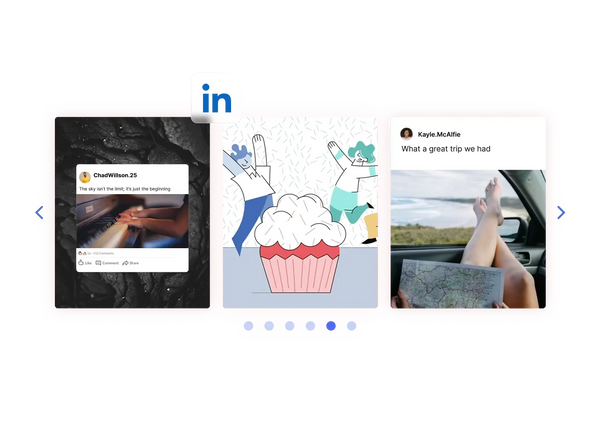 LinkedIn Feed Carousel – Squarespace Sliders & Carousels on SquareLocator