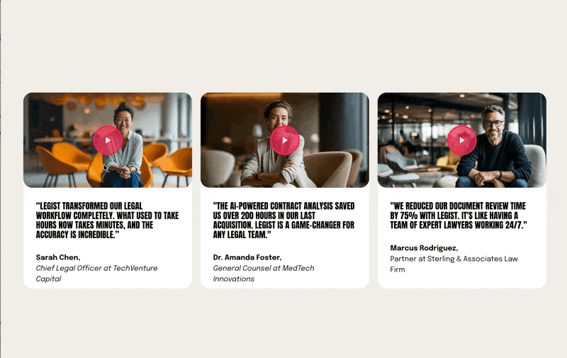 List Section Simple List Video Embed - Squarespace Templates