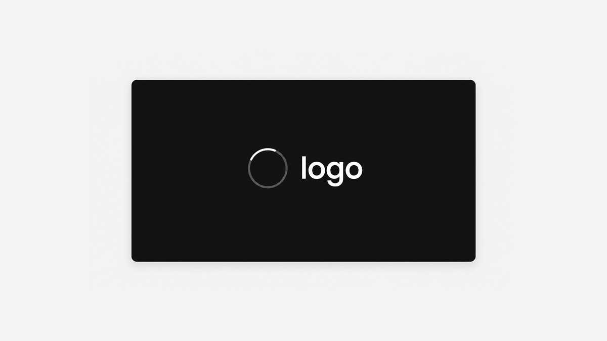 Logo Loading Screen (Circle) – Squarespace UI Components on SquareLocator