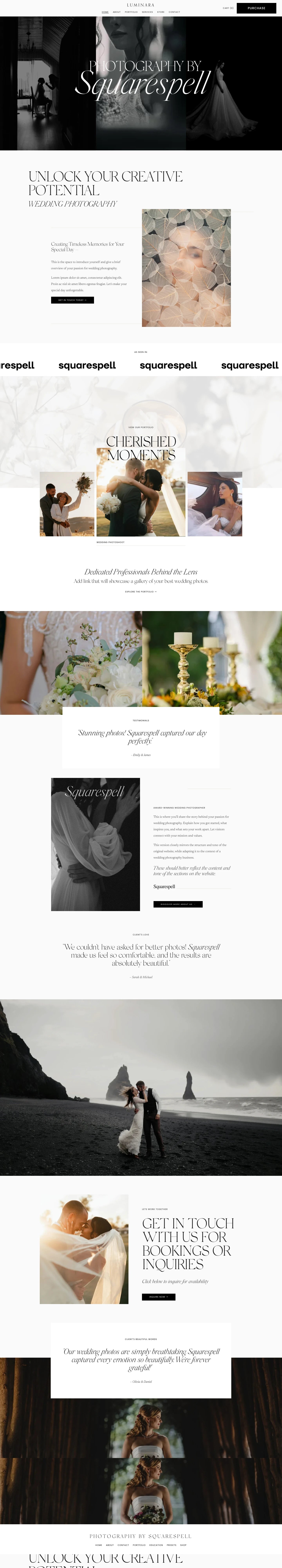 Luminara – Squarespace Photography on SquareLocator