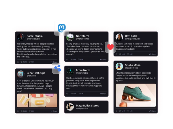 Mastodon Feed Widget – Squarespace UI Components on SquareLocator