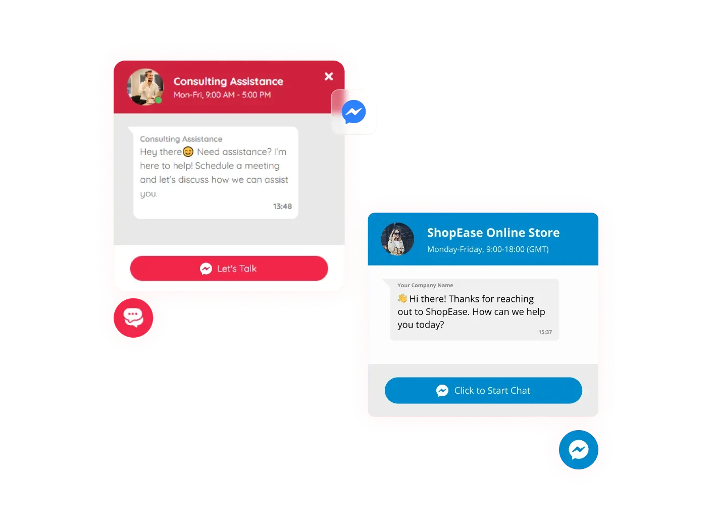 Messenger Chat Widget