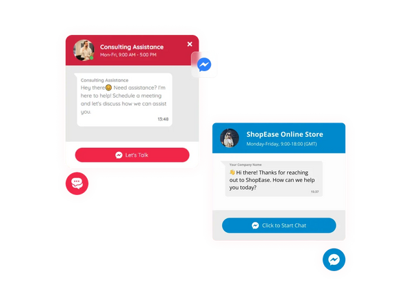 Messenger Chat Widget – Squarespace UI Components on SquareLocator