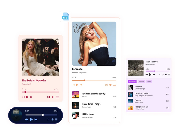 MP3 Player Widget | Embed Audio Playback on Any Website – Squarespace Utilities & Developer Tools on SquareLocator