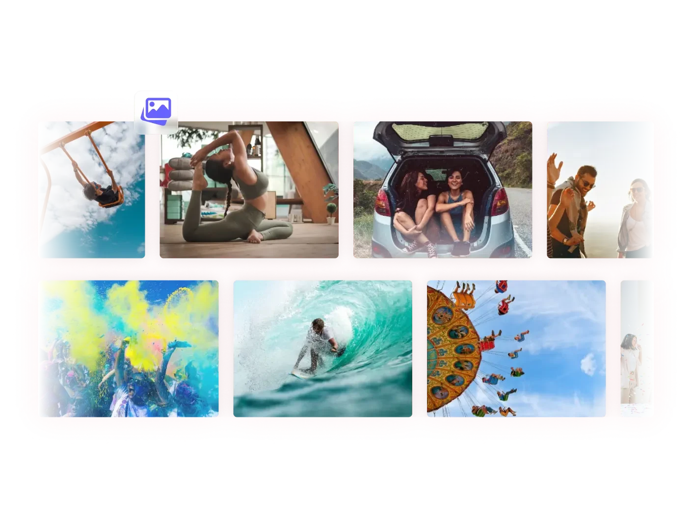 Multi Rows image Slider