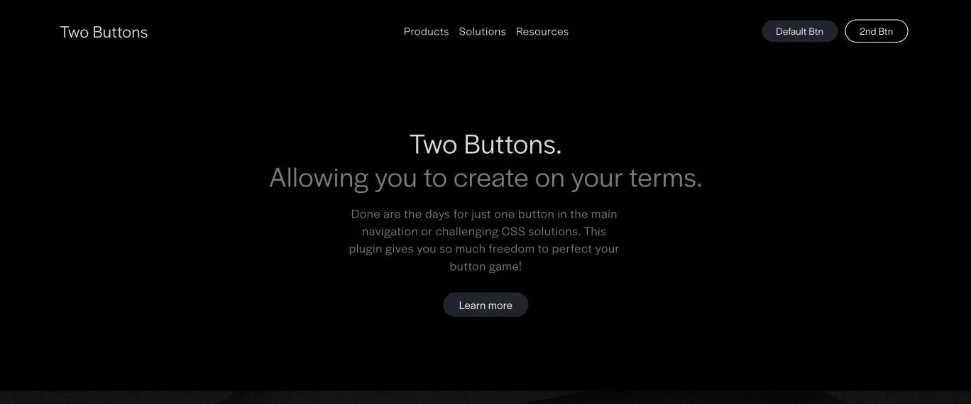 Multiple Buttons in Header Navigation