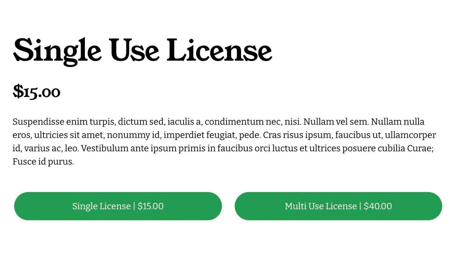 Multiple Licenses for Digital Products