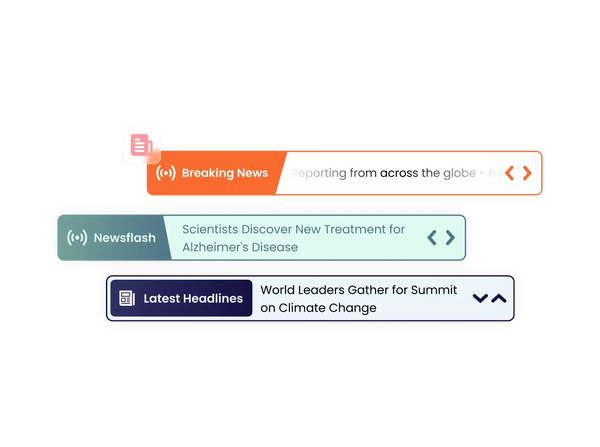 News Ticker Widget – Squarespace UI Components on SquareLocator