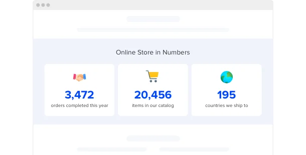 Number Counter – Squarespace UI Components on SquareLocator