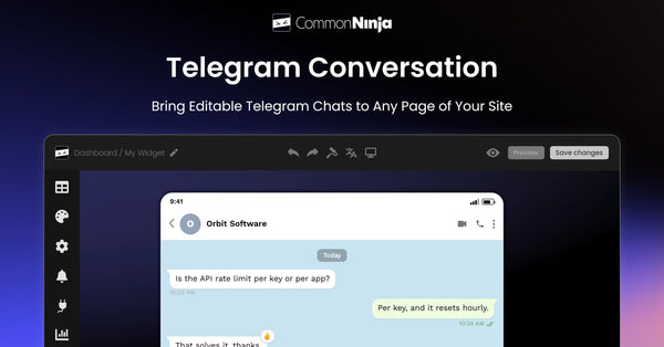 Telegram Conversation Widget – Squarespace Marketing & Conversion on SquareLocator