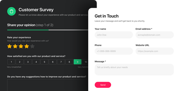 Create Form Builder – Squarespace UI Components on SquareLocator