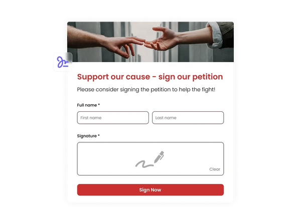 Online Petition Builder – Squarespace UI Components on SquareLocator