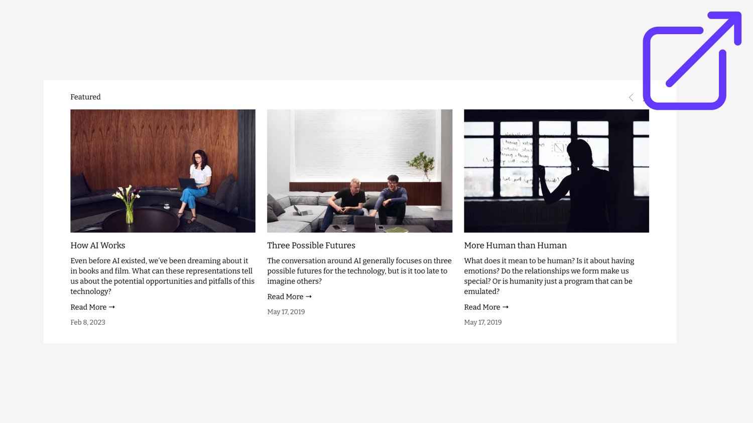 Open Blog Posts In New Window