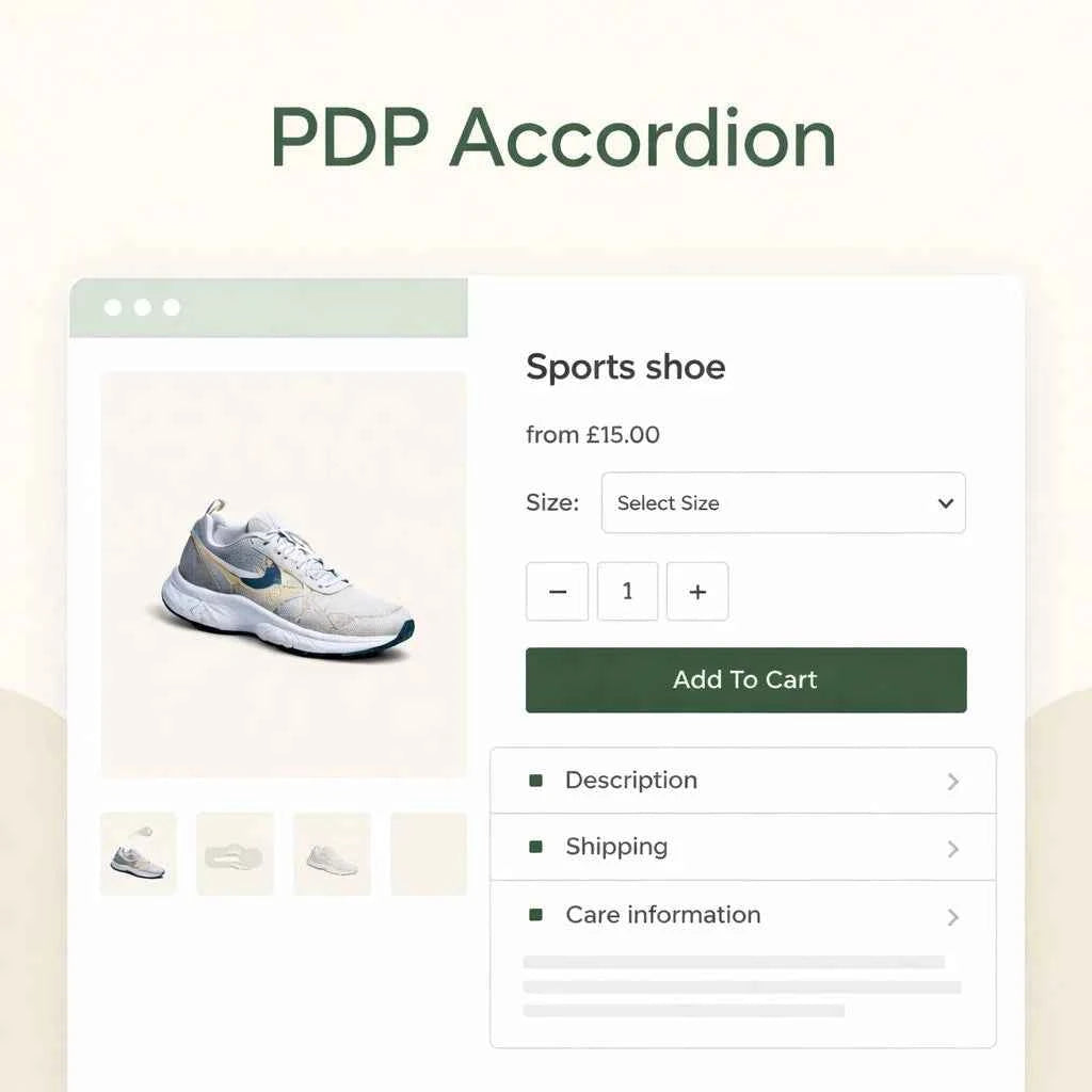 PDP accordion