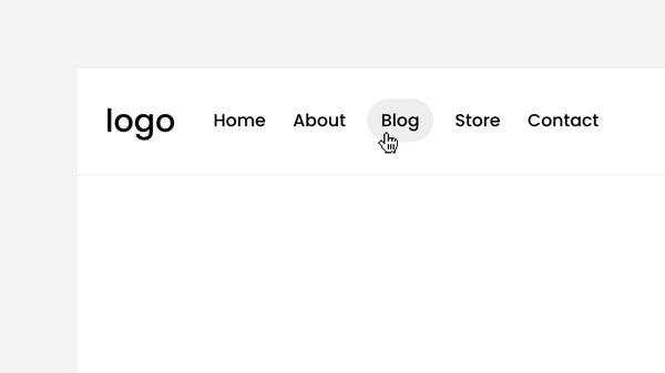 Pill Hover Style (Navigation) – Squarespace Navigation & Menus on SquareLocator