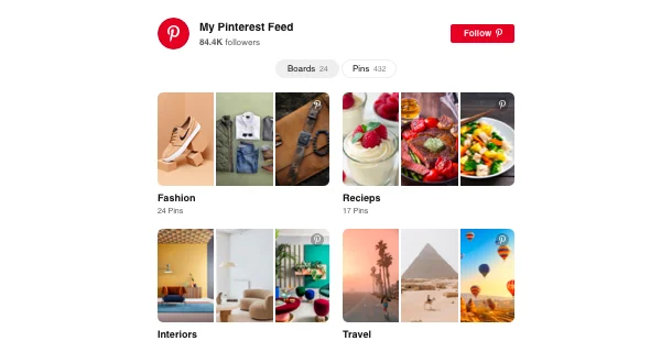 Pinterest Feed – Squarespace Media & Galleries on SquareLocator