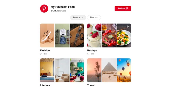 Pinterest Feed – Squarespace Media & Galleries on SquareLocator