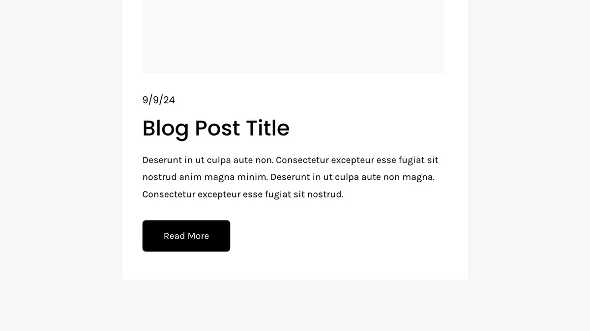 Turn Read More Into Button (Blog Page) – Squarespace UI Components on SquareLocator