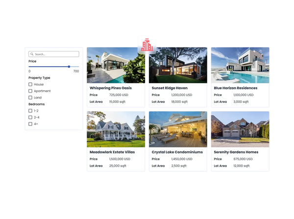 Real Estate Listings – Squarespace UI Components on SquareLocator