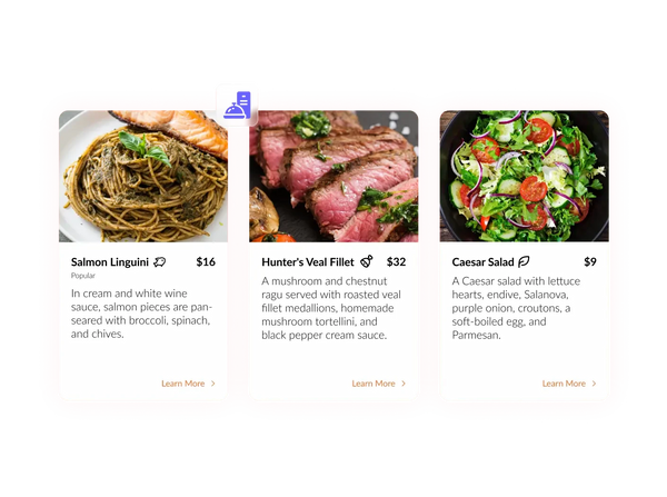 Restaurant Menu List Widget – Squarespace Navigation & Menus on SquareLocator