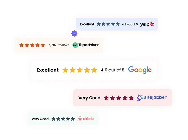 Reviews Trust Box Widget – Squarespace UI Components on SquareLocator
