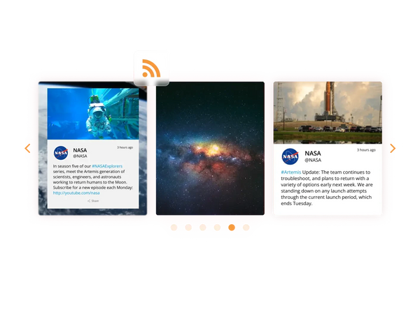 RSS Feed Carousel – Squarespace Sliders & Carousels on SquareLocator