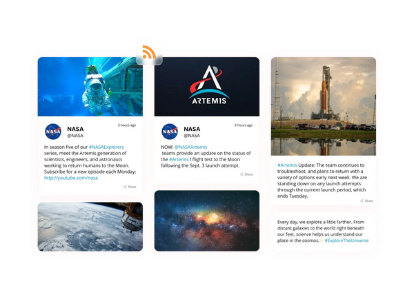 RSS Feed Widget – Squarespace UI Components on SquareLocator