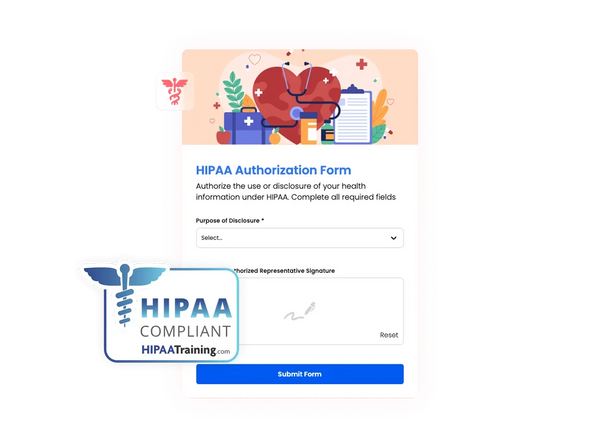 Secure HIPAA Compliance Forms Creator – Squarespace UI Components on SquareLocator