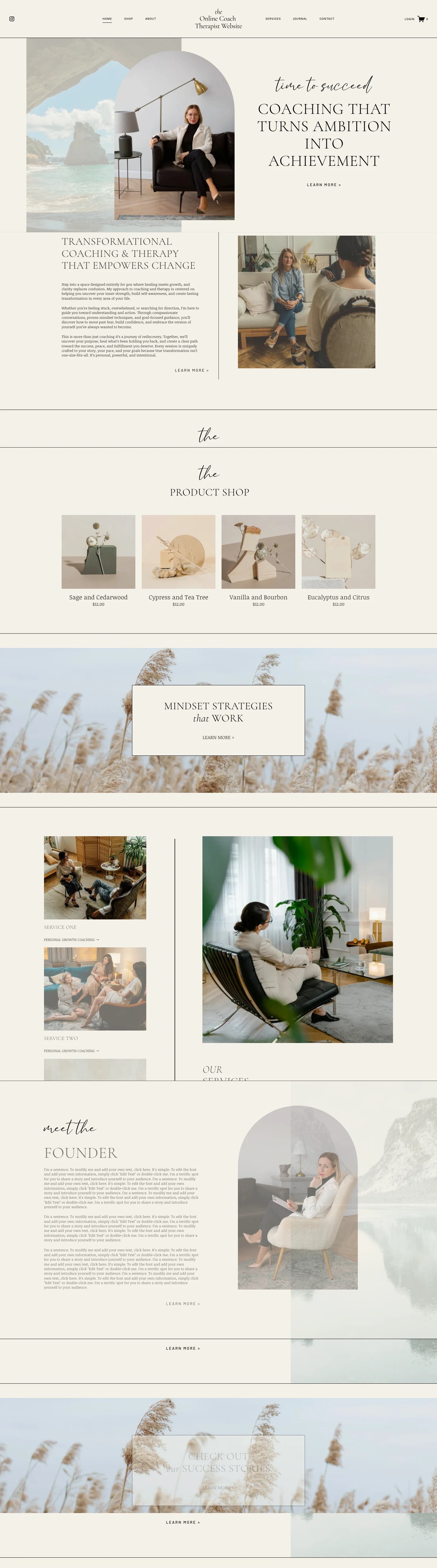 Serene – Squarespace Professional Services on SquareLocator