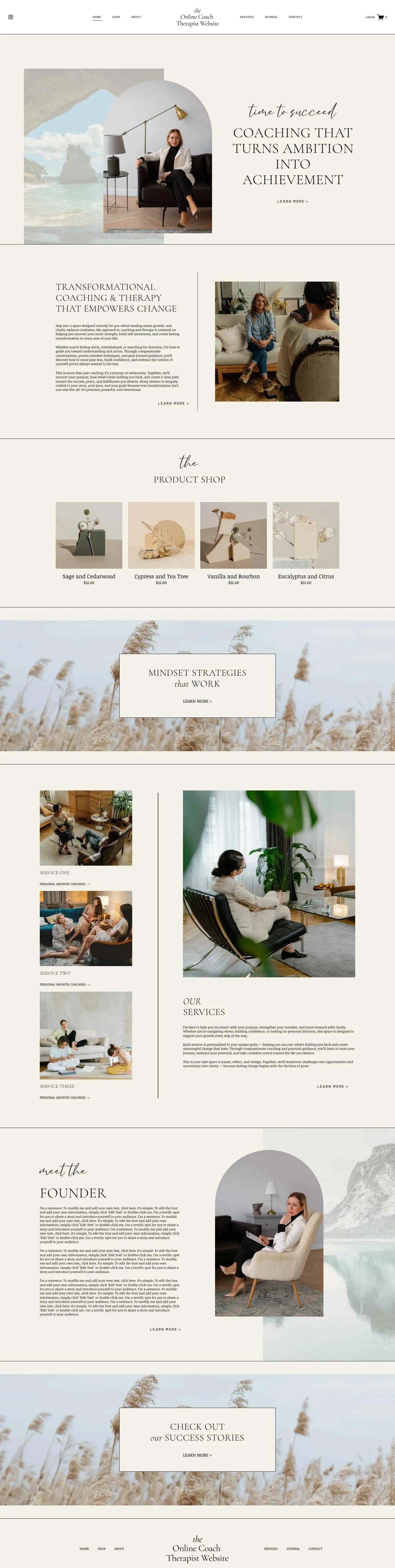 Serene – Squarespace Professional Services on SquareLocator