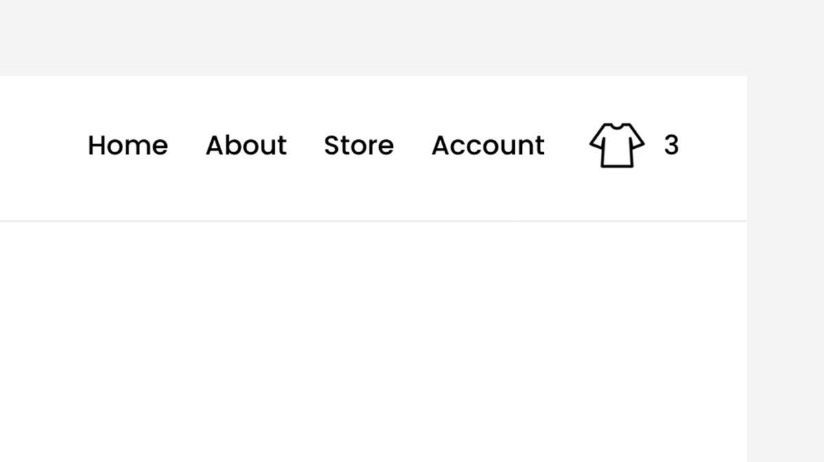 Shirt Icon (Shopping Cart) – Squarespace Commerce & Store on SquareLocator