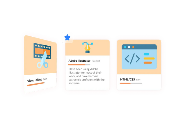 Skill Flip Cards Widget – Squarespace UI Components on SquareLocator
