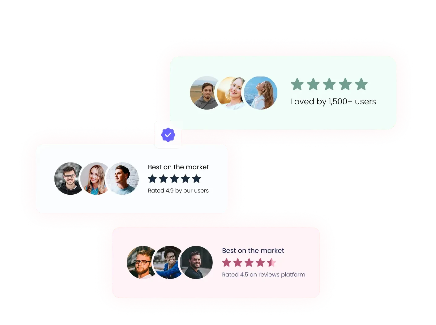 Social Proof Avatars Widget