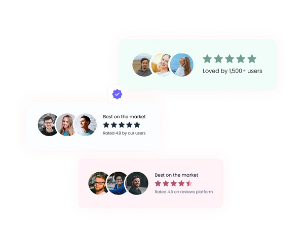 Social Proof Avatars Widget – Squarespace Marketing & Conversion on SquareLocator