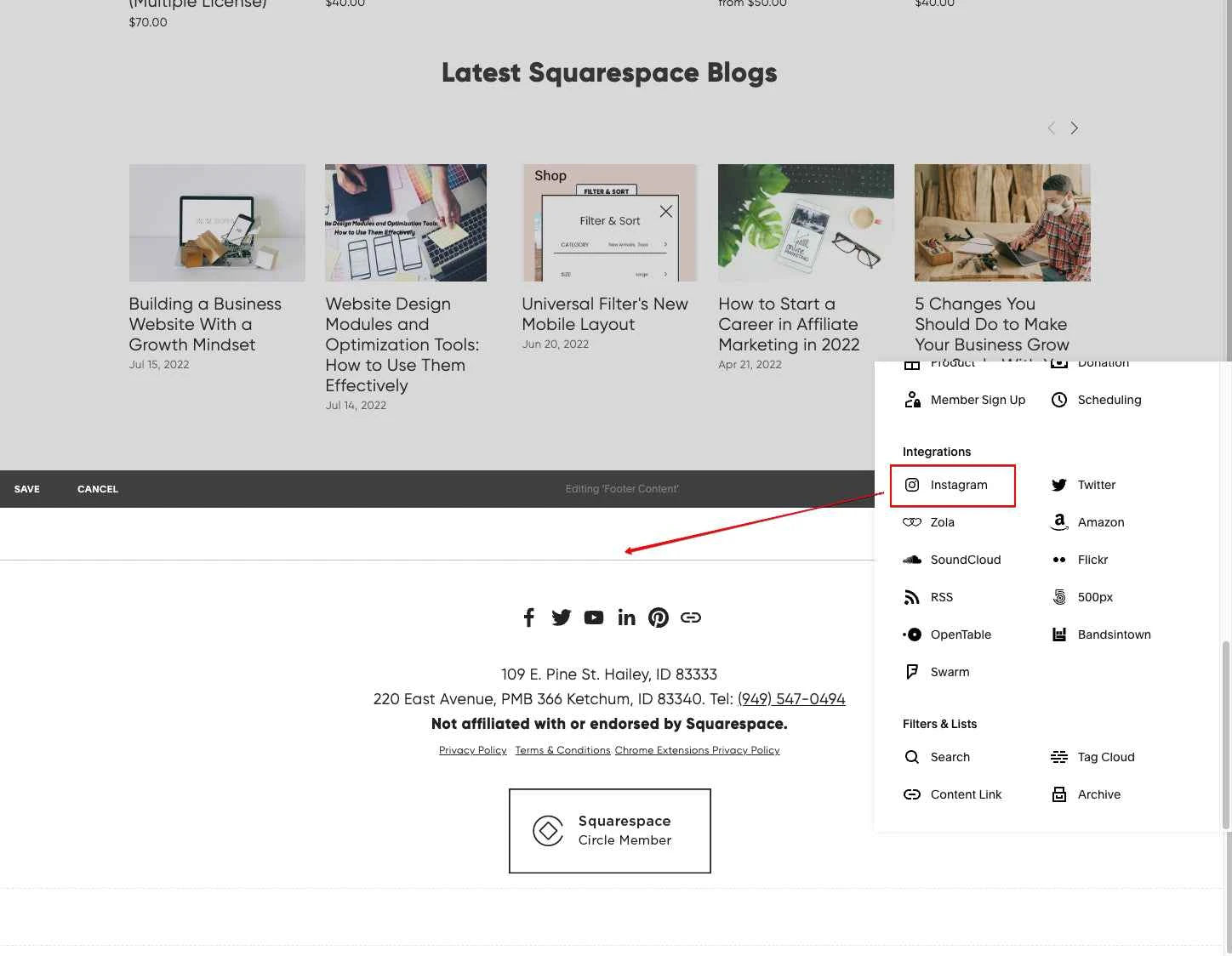 Social Tabs Plugin