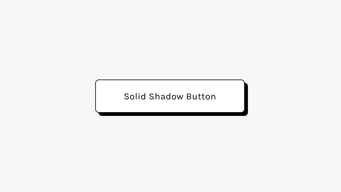 Solid Shadow Button - Squarespace Templates