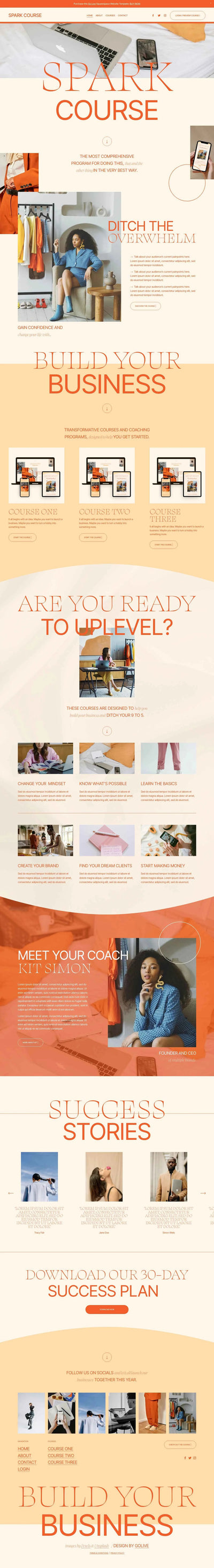 Spark Course – Squarespace Education on SquareLocator