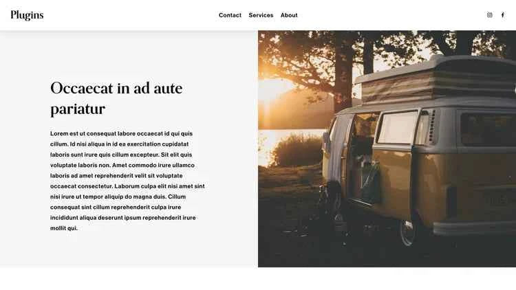 Split Screen Layout Design Pack