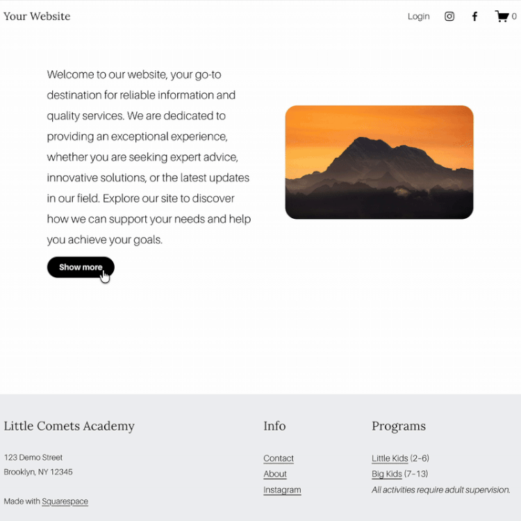 Squarespace Content Reveal Plugin - Squarespace Templates