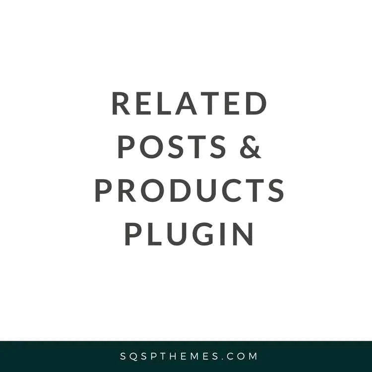 Squarespace Related Posts and Products Plugin
