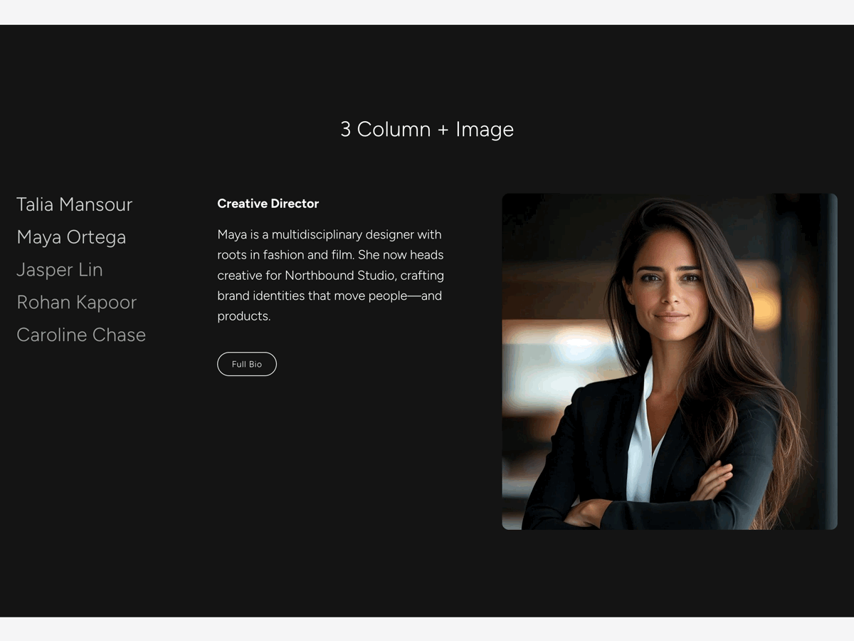 Squarespace Simple List Flex: The Advanced Version with Column View and Video Playback! - Squarespace Templates