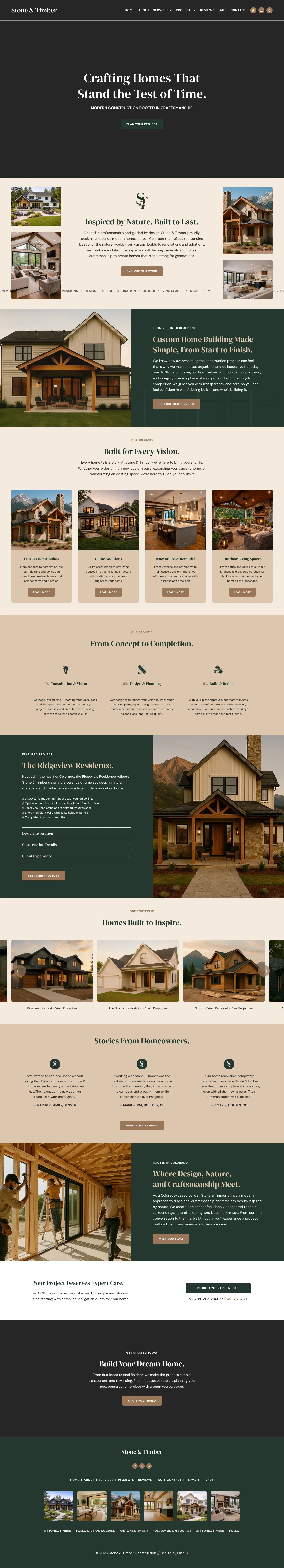 Stone & Timber