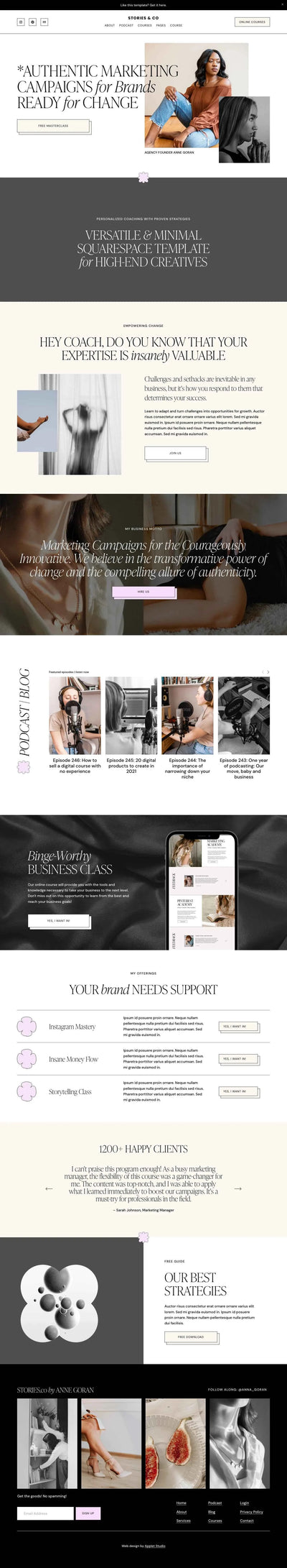 Stories – Squarespace Professional Services on SquareLocator