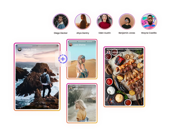 Stories Widget – Squarespace UI Components on SquareLocator