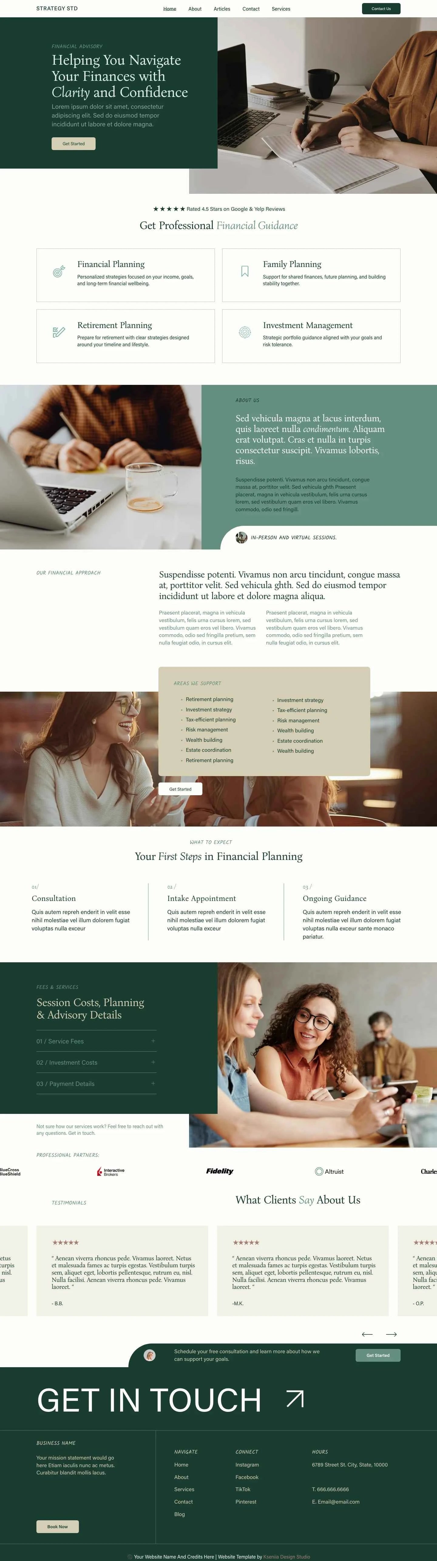 Strategy & Finance