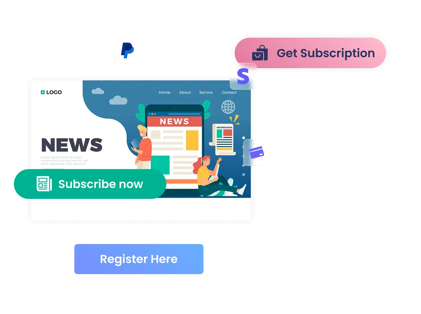 Subscription Button